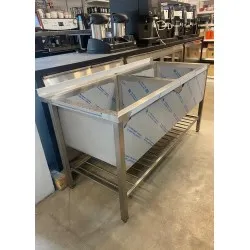 Table de travail de cuisine BHS-HoReCa DV2-PSA-165/75/85
