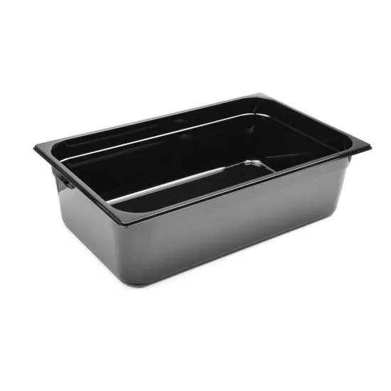 Bacs GN en polycarbonate noir
