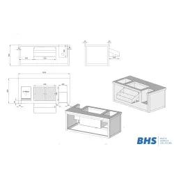 Équipement de bar BHS-HoReCa PRB-1200