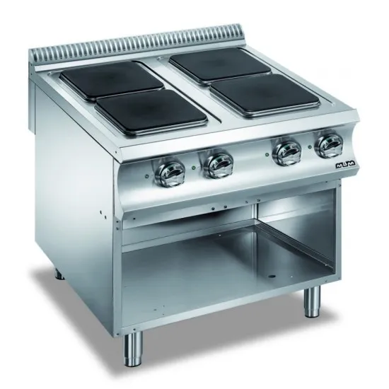 Cuisinières électriques avec support ou armoire neutre