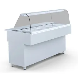 Vitrines chaudes pour cantine