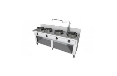 Stations de cuisson wok