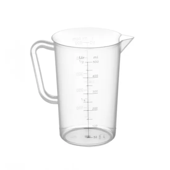Tasses doseuses en polypropylène