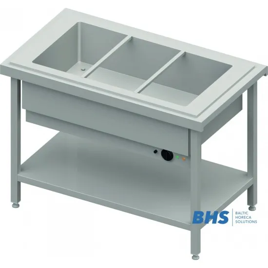 Bains-marie chauds fixes