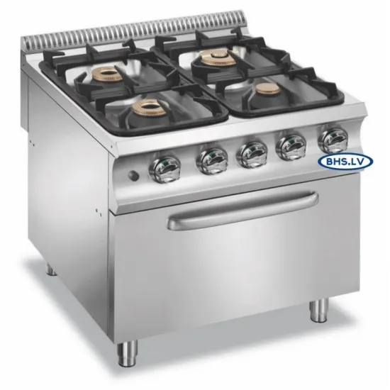 Cuisinière à gaz avec four