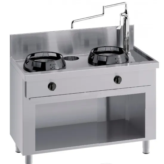 Plaque de cuisson Wok