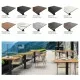 Plateau de table d'extérieur BHS-HoReCa HPL-COMPACT-120x79