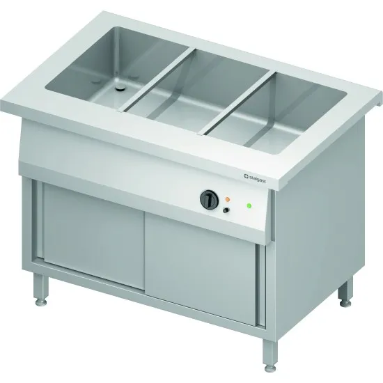Bains-marie chauds avec armoire neutre