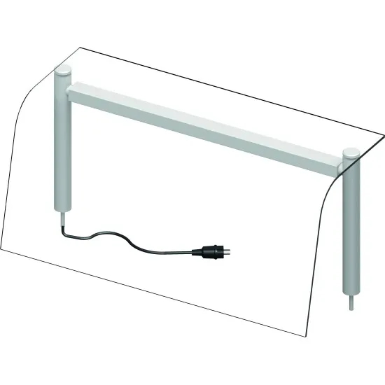 Verre de protection thermique