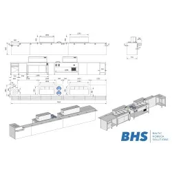 Ligne de distribution BHS-HoReCa BHS-XCH24-0115