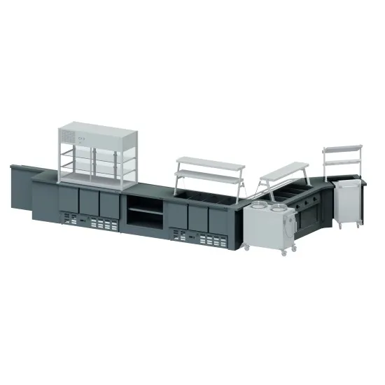 Systèmes modulaires pour cantines