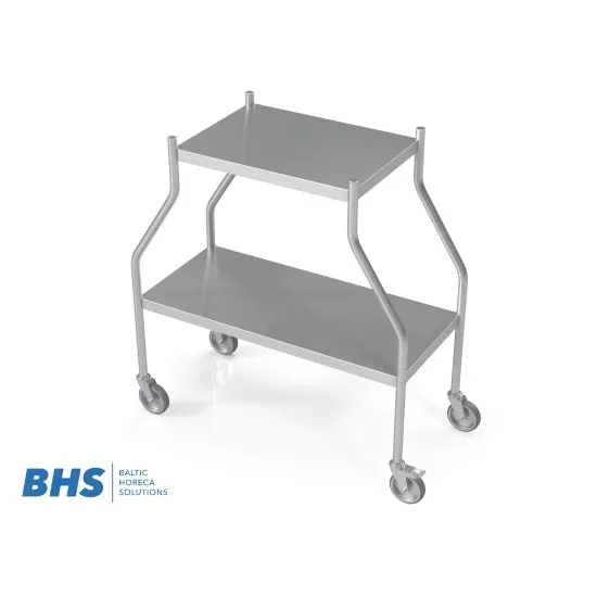 Chariots en acier inoxydable