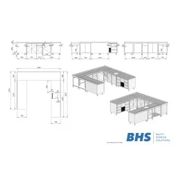 Équipement de bar BHS-HoReCa 26-07385-00.00.00 SB_A