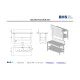 Table réfrigérée sur mesure BHS-HoReCa CK25-1054-165/730/900