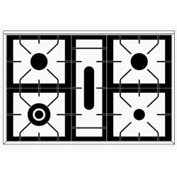 Cuisinière ILVE P09PNE3
