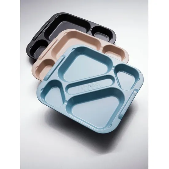 Plateaux-repas à 5 compartiments