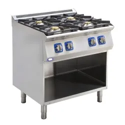 Plaque à gaz avec support ou armoire neutre BHS-G GC2000-080EV+S02