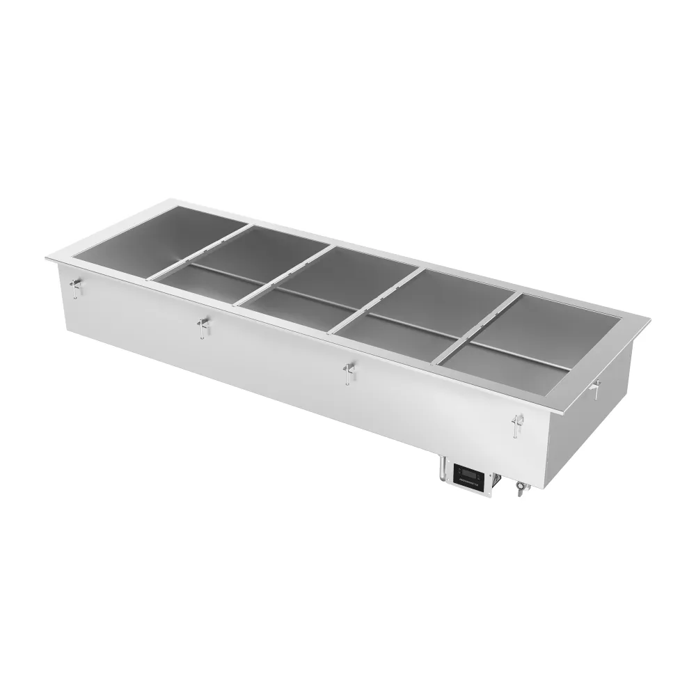 Bain-marie chaud à encastrer Novameta UWM5-175/60/28