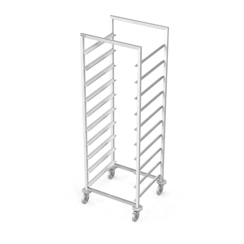 Chariot pour panier de lave-vaisselle avec étagère à assiettes Novameta BHS-VTB3-57-50-79