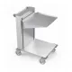 Chariot pour panier de lave-vaisselle avec étagère à assiettes Novameta BHS-VTBD1-52-63-90