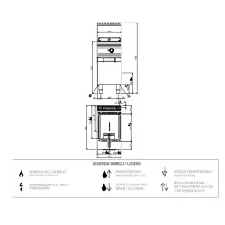 Friteuse gaz MBM FRVG94A
