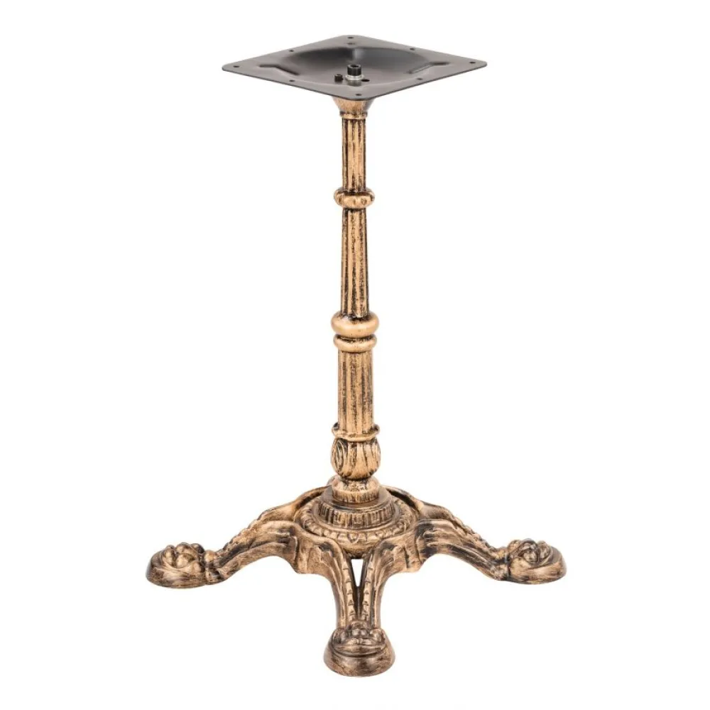 Pied de table BHS-HoReCa B-L4/S Antique Bronze