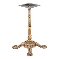 Pied de table BHS-HoReCa B-L4/S Antique Bronze