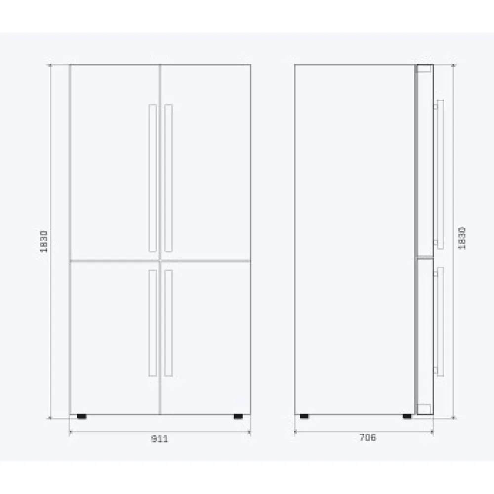 Équipement de réfrigération ILVE R91SCD