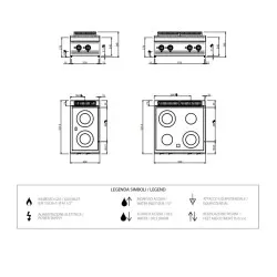 Plaque de cuisson électrique MBM MVC77T