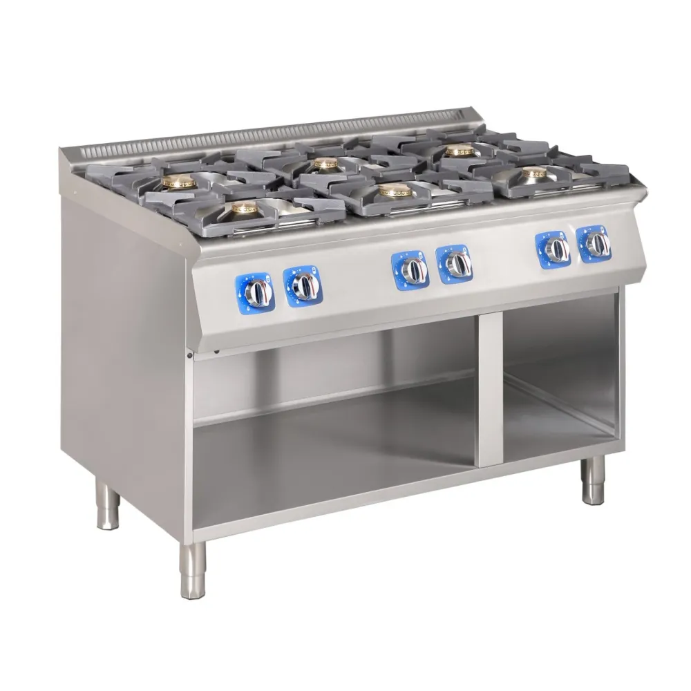 Plaque à gaz avec support ou armoire neutre BHS-G GC2000-120EV+S02