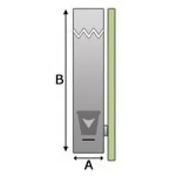 Distributeur de gobelets et verres jetables BHS.LV-F BHS460066-BHS460068