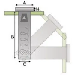 Distributeur de gobelets et verres jetables BHS.LV-F BHS460014