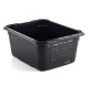 Conteneur GN en polycarbonate noir ARAVEN AR47823