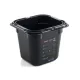 Conteneur GN en polycarbonate noir ARAVEN AR47798