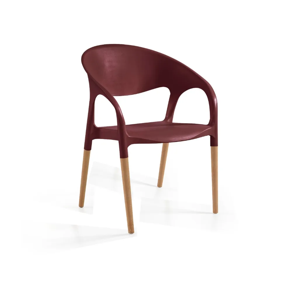 Chaise d'extérieur BHS-HoReCa 3G-LunaChairWood