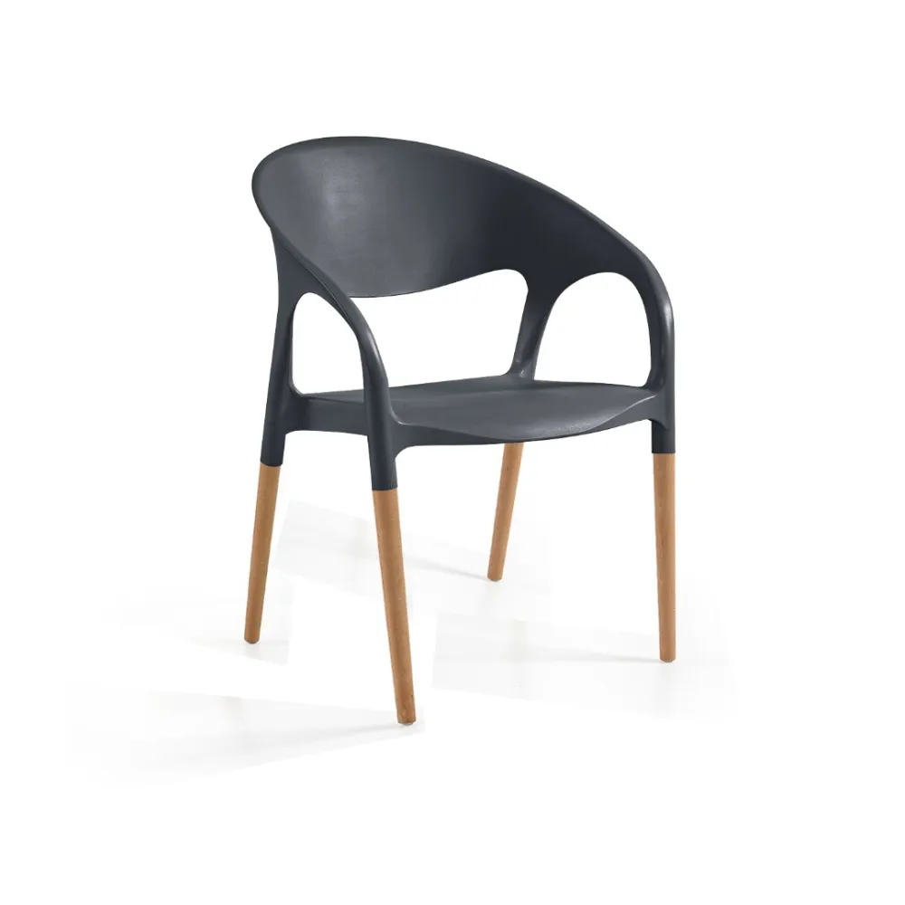 Chaise d'extérieur BHS-HoReCa 3G-LunaChairWood