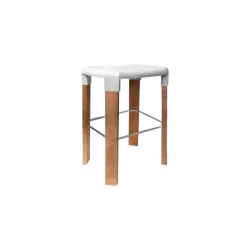 Tabouret de bar BHS-HoReCa 3G-OsloLowChairWood
