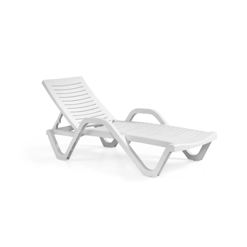 Lit de soleil BHS-HoReCa 3G-WoodyWhite
