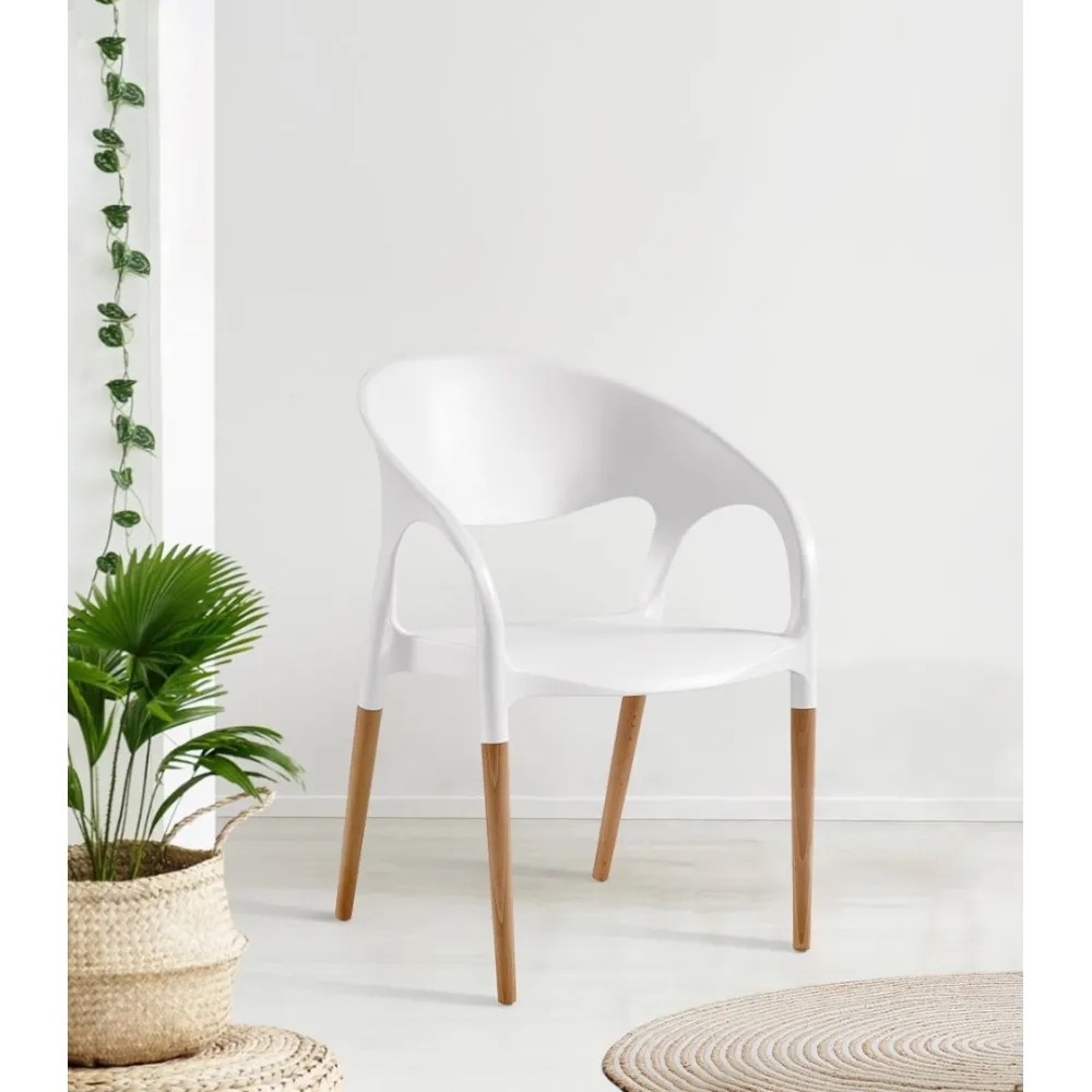 Chaise d'extérieur BHS-HoReCa 3G-LunaChairWood