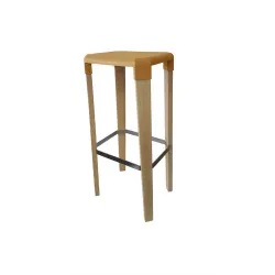 Tabouret de bar BHS-HoReCa 3G-OsloHighChairWood