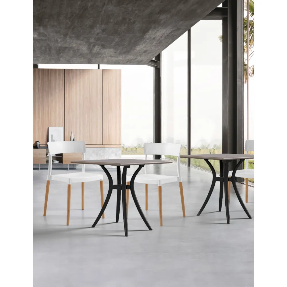 Chaise d'extérieur BHS-HoReCa 3G-LillyChairPlastic