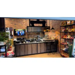 Plan de conception de café wok BHS-HoReCa