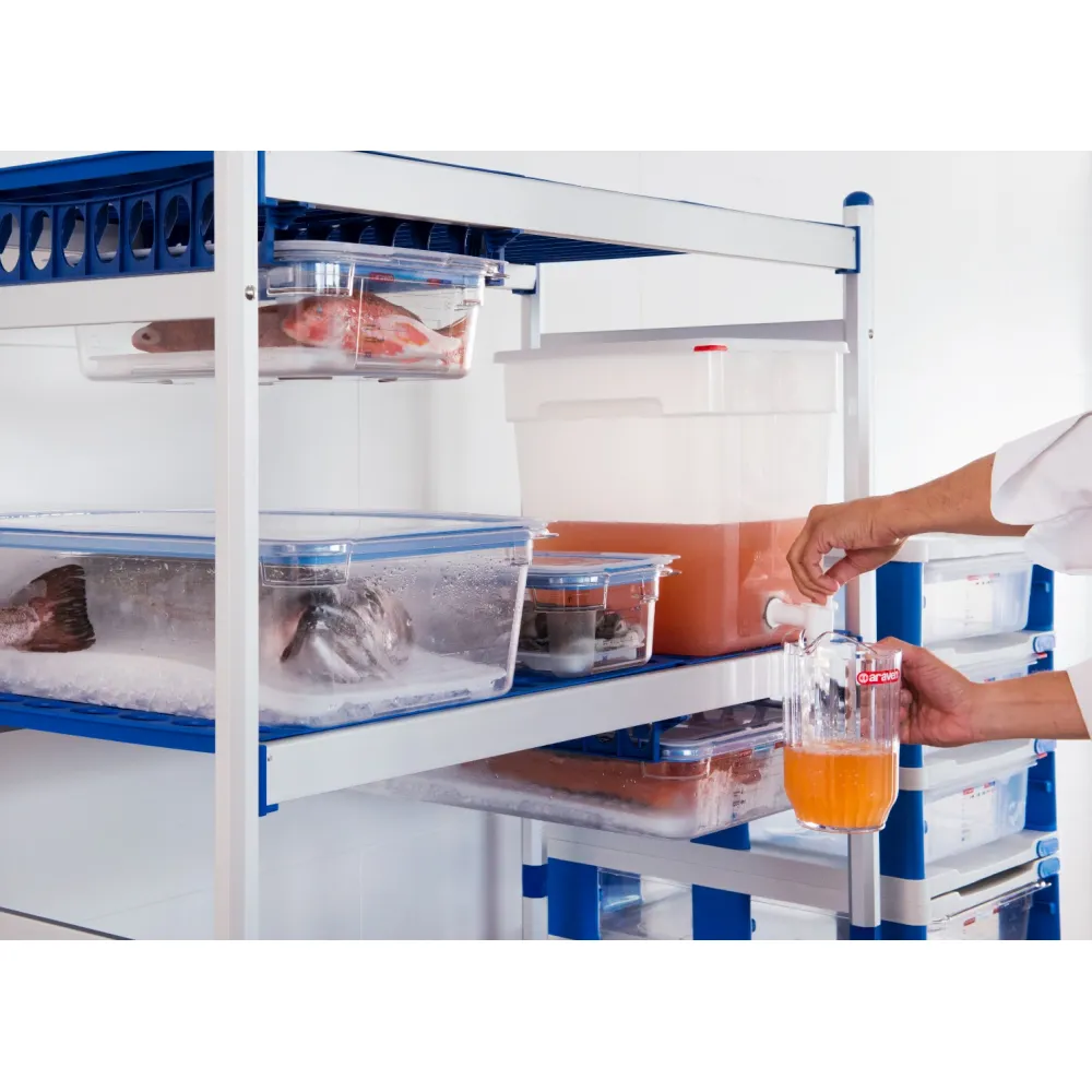 Étagère en acier inoxydable ARAVEN AR00950