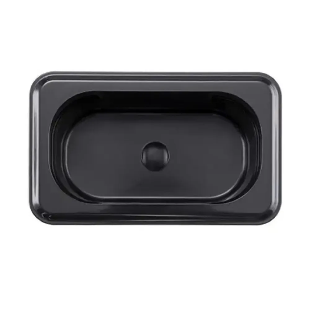 Conteneur GN en polycarbonate noir ARAVEN AR44011