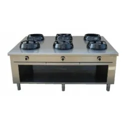 Poste de cuisson wok CASTA CC/06-2 BA850H