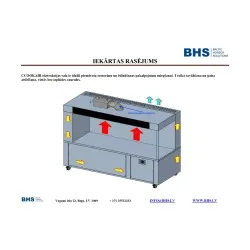 Hotte d'extraction de vapeur BHS-HoReCa 21CCOOKAIR2100