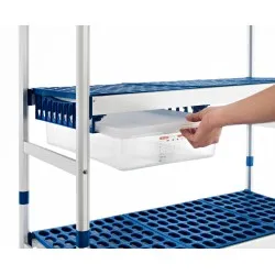 Étagère en acier inoxydable ARAVEN AR00952