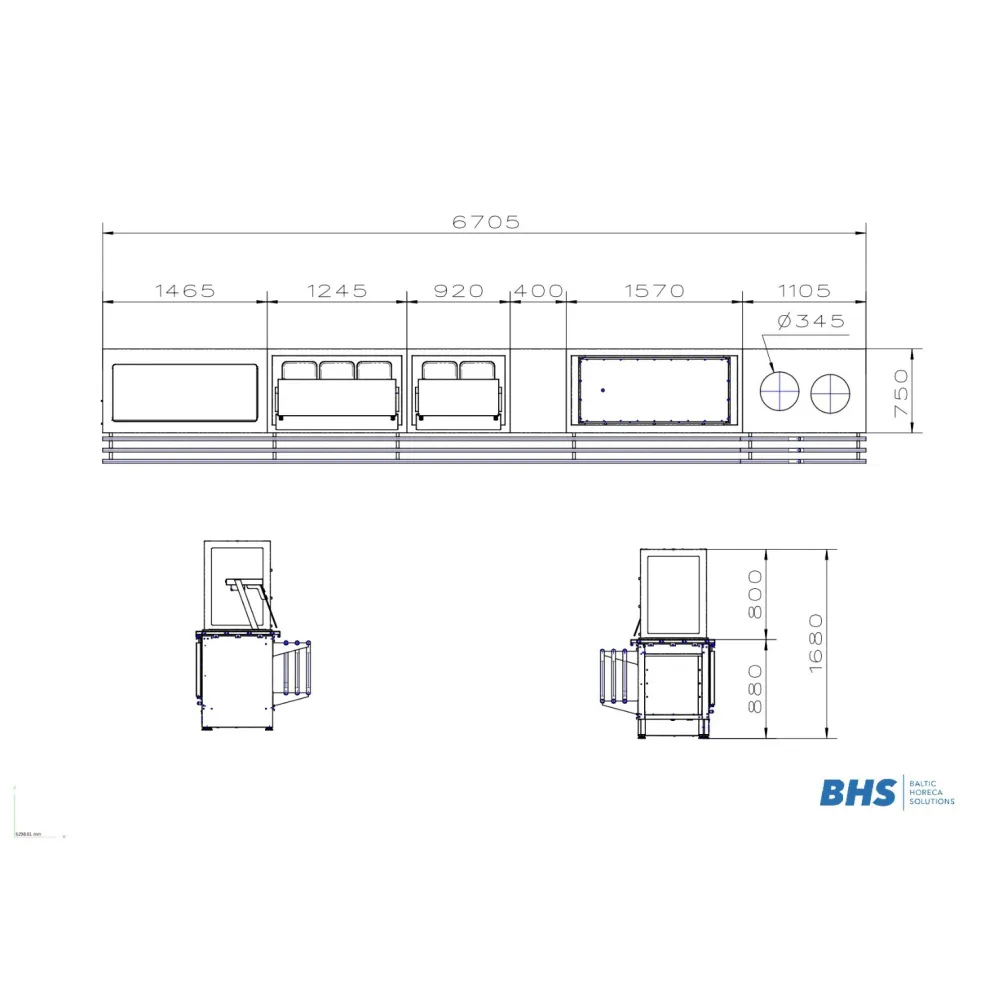 Ligne de distribution BHS-HoReCa RAS107
