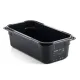 Conteneur GN en polycarbonate noir ARAVEN AR47819