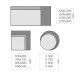 Plateau de table d'extérieur BHS-HoReCa HPL-COMPACT-120x79